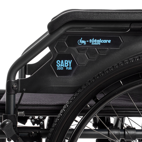 Silla de Ruedas Ortopédica Plegable de Aluminio o Acero SABY PLUS