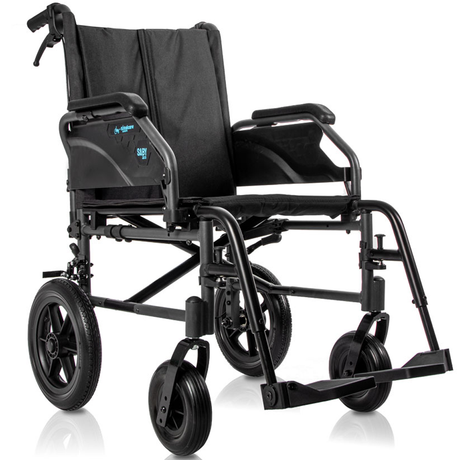 Silla de Ruedas Ortopédica Plegable de Aluminio o Acero SABY PLUS