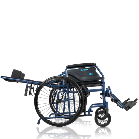 Silla de Ruedas RECLINABLE Plegable y Autopropulsable PC-15/151