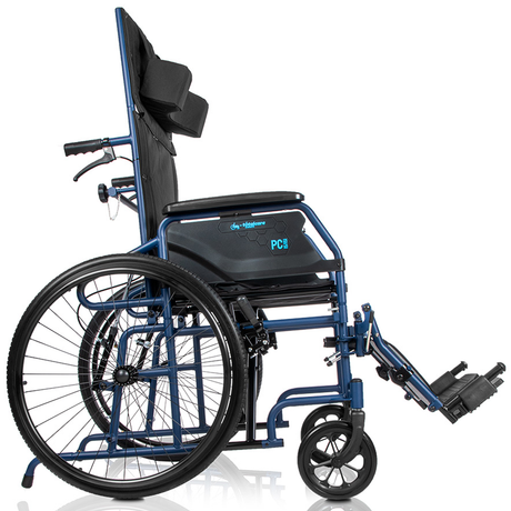 Silla de Ruedas RECLINABLE Plegable y Autopropulsable PC-15/151