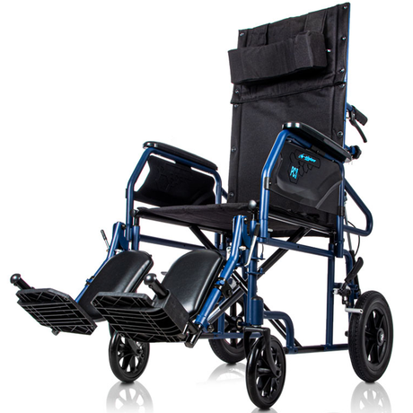 Silla de Ruedas RECLINABLE Plegable y Autopropulsable PC-15/151