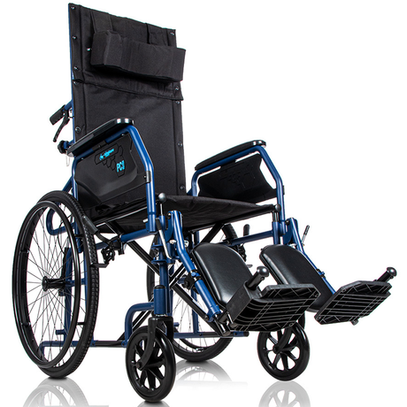 Silla de Ruedas RECLINABLE Plegable y Autopropulsable PC-15/151