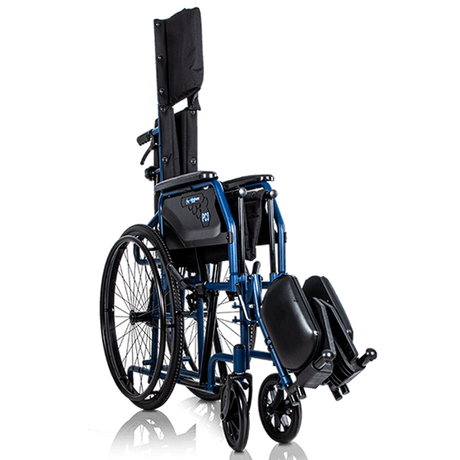 Silla de Ruedas RECLINABLE Plegable y Autopropulsable PC-15/151