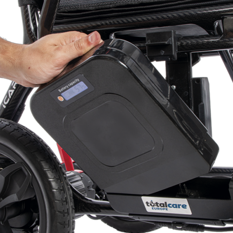 Silla de Ruedas Electrica Fibra de Carbono Bateria 
