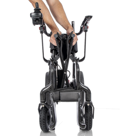 Silla de Ruedas Electrica Fibra de Carbono comoda