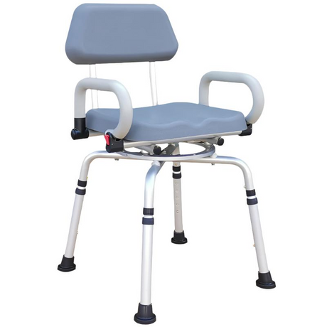 Silla de Ducha GIRATORIA Acolchada Super Ligera 5,4 kg