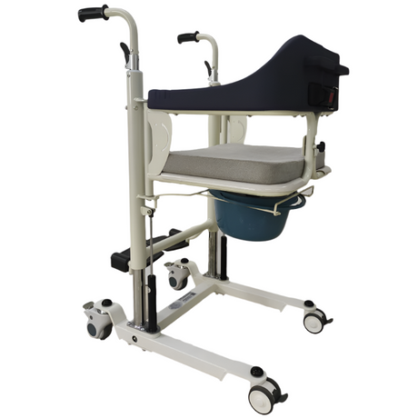 Silla de Ducha WC y Transferencias ELEVABLE y Ajustable MOOVY