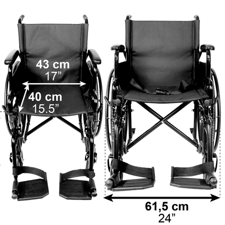 Silla de Ruedas Autopropulsable Compacta