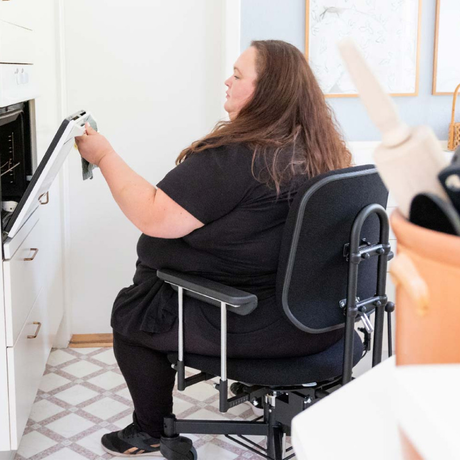 Silla de Ruedas Bariátrica para Casa