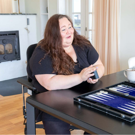 Silla de Ruedas Bariátrica para Casa con Elevación
