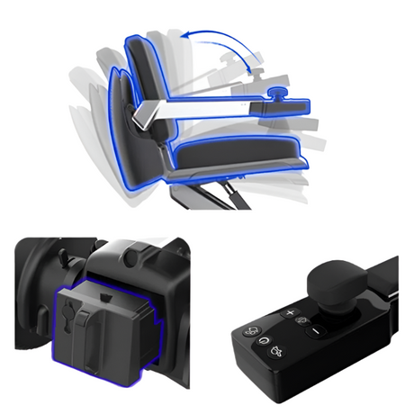 Silla Eléctrica de Última Generación con Asiento Elevable XSTO M4