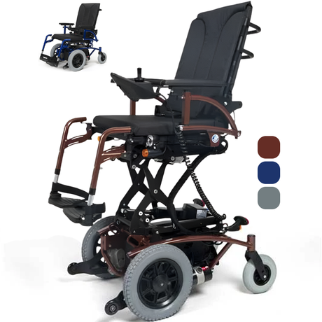Silla de Ruedas Eléctrica con Elevación NAVIX Tracción Delantera