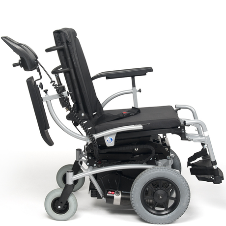 Silla de Ruedas Eléctrica Gris
