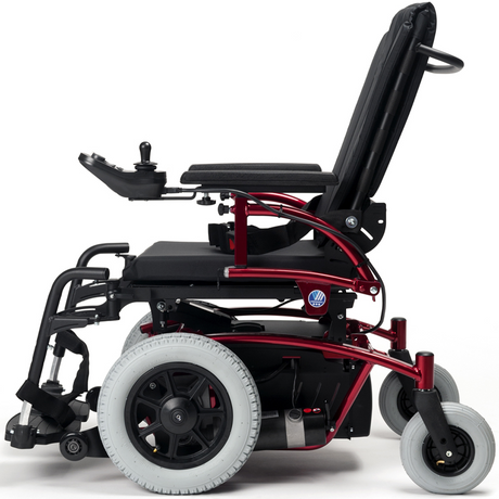 Silla de Ruedas Eléctrica Roja