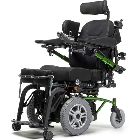 Silla de Ruedas Electrica Verde