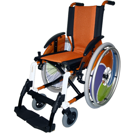 Silla de Ruedas Infantil Naranja