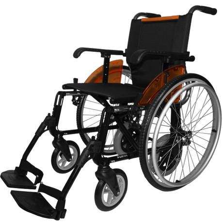 Silla de Ruedas Line DUO Naranja