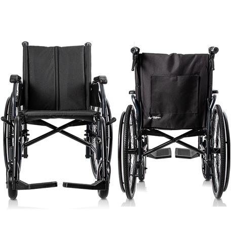 Silla de Ruedas Ortopédica Plegable de Aluminio o Acero SABY PLUS