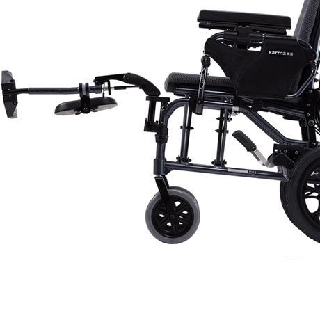Silla de Ruedas Reclinable Reposapiés Elevable