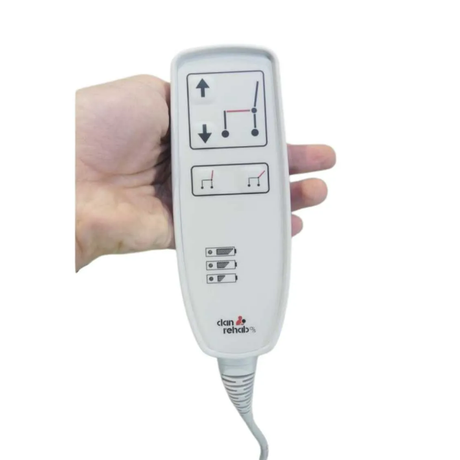 Silla de Ducha con ELEVACIÓN ELÉCTRICA e Inclinación Ergotip