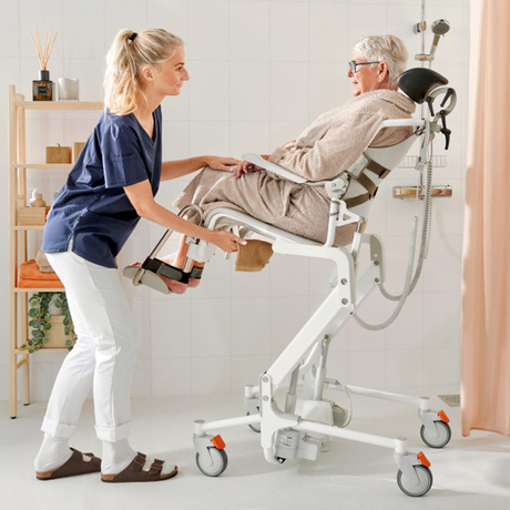 Silla para Ducha y Wc BASCULANTE Comoda