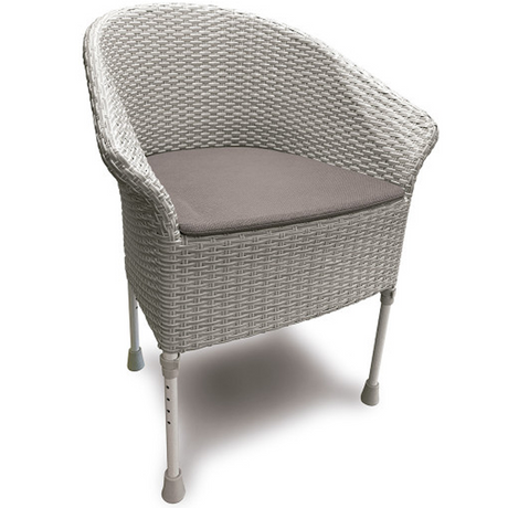 Sillón Inodoro de Mimbre 