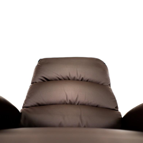 Sillon Reclinable Acolchado Marrón