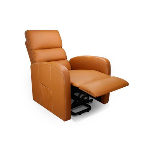 Sillón Relax LEVANTA PERSONAS con Masaje Vibratorio y Calor Lumbar BLANCO