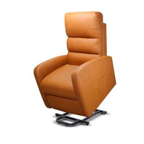 Sillón Relax LEVANTA PERSONAS con Masaje Vibratorio y Calor Lumbar BLANCO