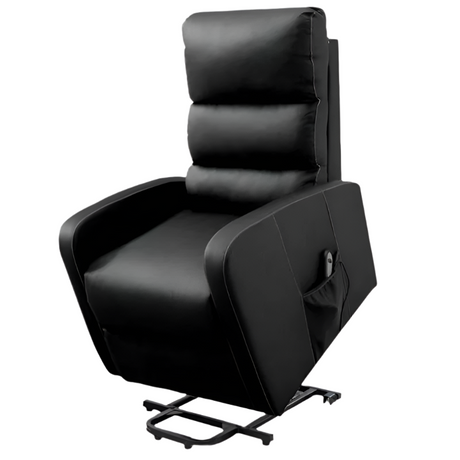 Sillón Relax LEVANTA PERSONAS con Masaje Vibratorio y Calor Lumbar BLANCO