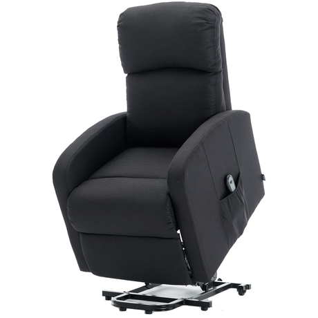 Sillon Reclinable Electrico Levanta Personas Negro