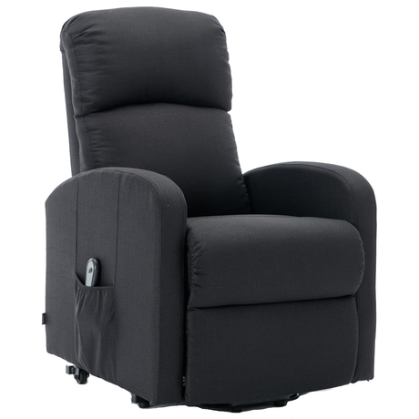 Sillon Reclinable Electrico Levanta Personas Negro Mando