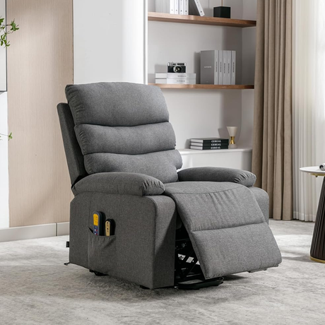 Sillon Reclinable Electrico Levanta Personas Reposapies Elevable