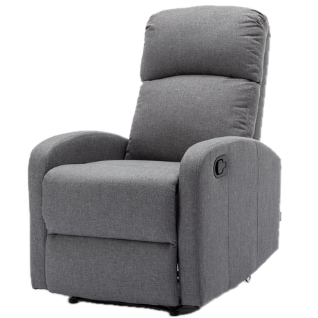 Sillon Reclinable Reposapies Gris