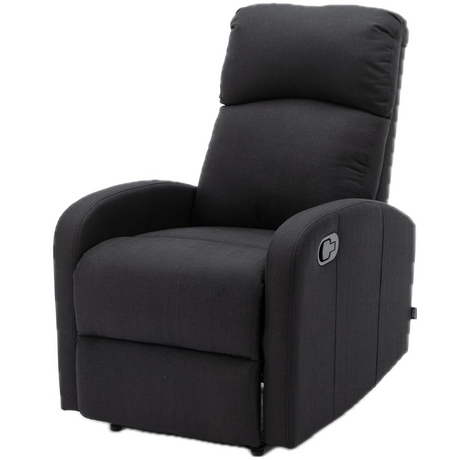 Sillon Reclinable Reposapies Negro