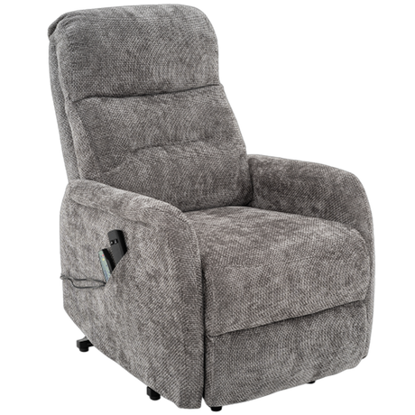 Sillon Relax Masaje Gris Suave