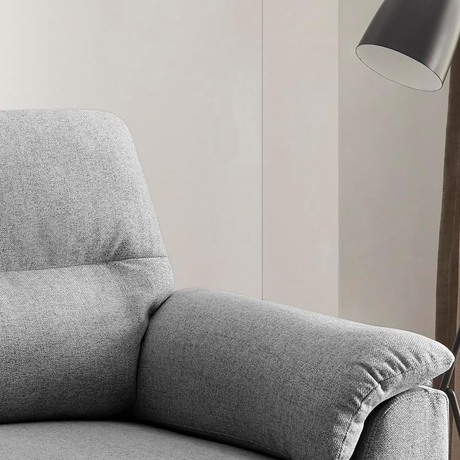 Sofa Cama Reclinable Gris Claro