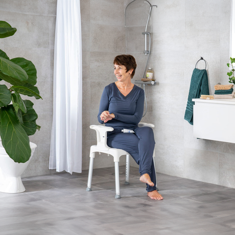 Taburete de Ducha con Altura Regulable SWIFT