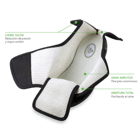 Zapatillas Cómodas Apertura total
