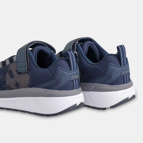Zapatillas Modernas Hombre Azules Blancas