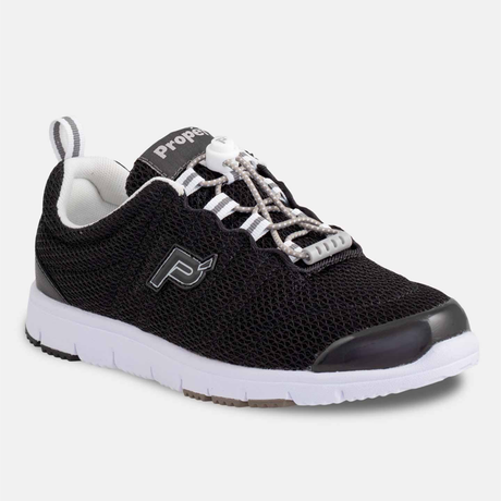 Zapatillas Transpirables Mujer Negras con Cordones