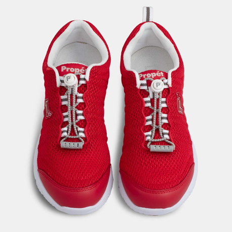 Zapatillas Transpirables Mujer Rojas Comodas