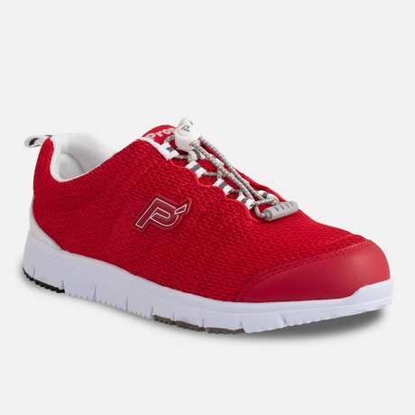 Zapatillas Transpirables Mujer Rojas Ligeras