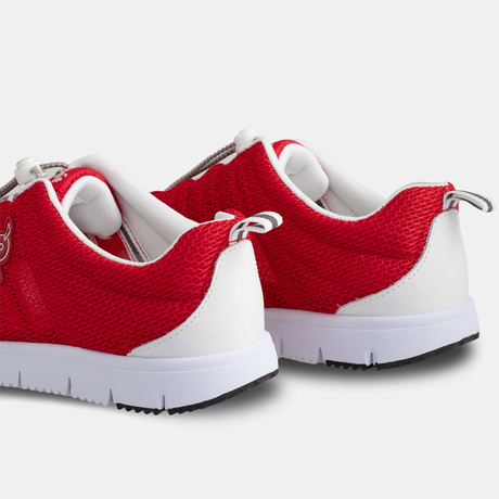 Zapatillas Transpirables Mujer Rojas Transpirables