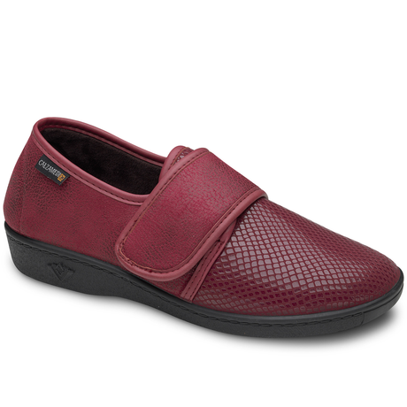 Zapatillas Confort Mujer Rojas