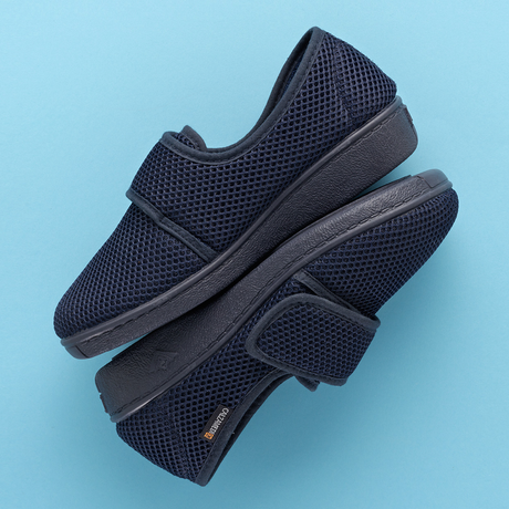 Zapatillas Velcro Mujer Marino