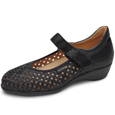 Zapato Bailarina Mujer Negro