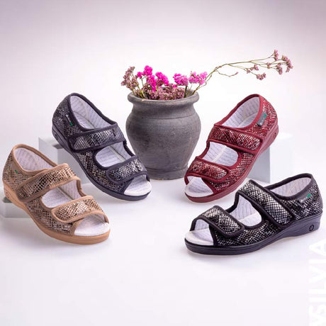 Zapatos Mujer para Empeine Pronunciado Bali Coloridos