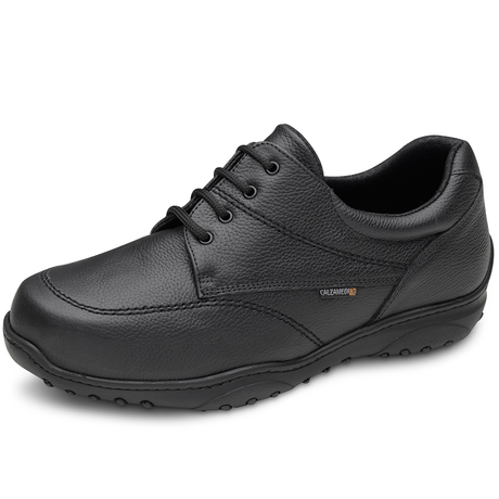 Zapatos Cordones Hombre Negros