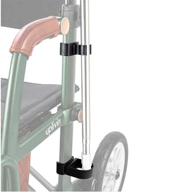 Accesorio portabastones para andador y silla de ruedas Glide con comodidad de uso dortomedical